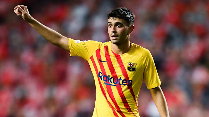 Pedri is battling a hamstring issue