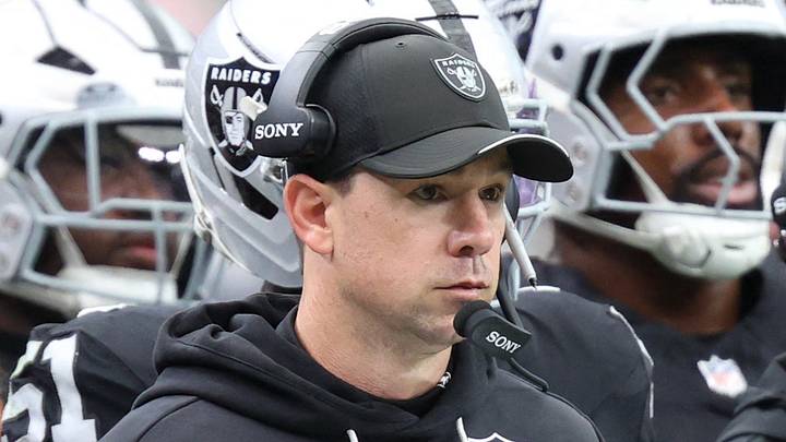Las Vegas Raiders head coach Klint Kubiak