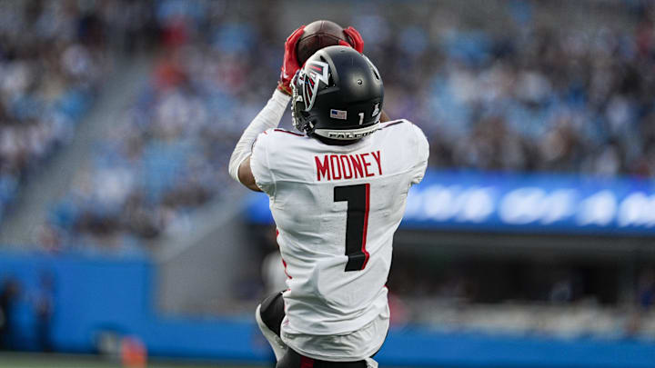 Atlanta Falcons wide receiver Darnell Mooney is in the midst of a resurgent 2024 season. Atlanta Falcons wide receiver Darnell Mooney is in the midst of a resurgent 2024 season.