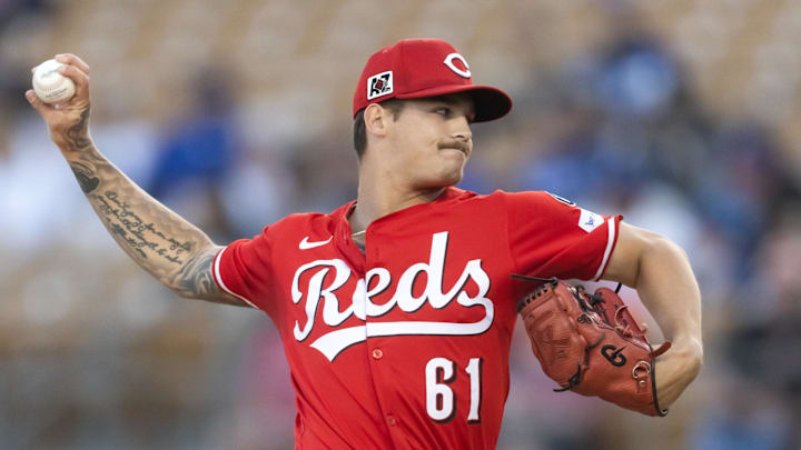 Cincinnati Reds pitcher Chase Petty