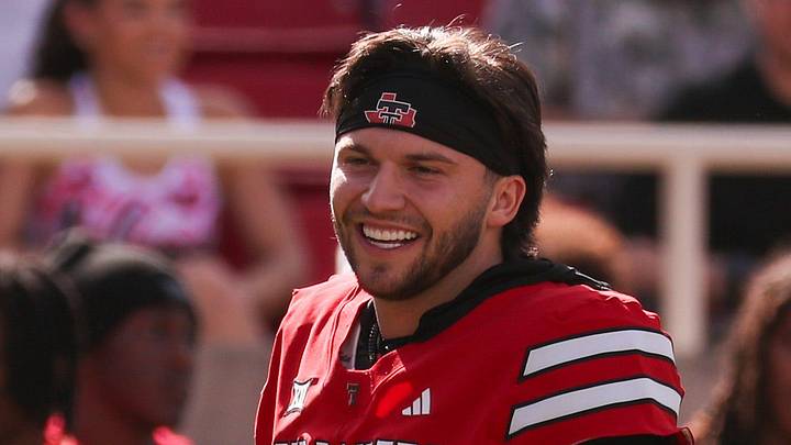 Texas Tech's Brendan Sorsby goes through warmups before the spring football game, Friday, April 17, 2026, at Jones AT&T Stadium. Texas Tech's Brendan Sorsby goes through warmups before the spring football game, Friday, April 17, 2026, at Jones AT&T Stadium.