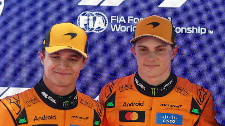 Lando Norris, Oscar Piastri, Max Verstappen, Qatar qualifying