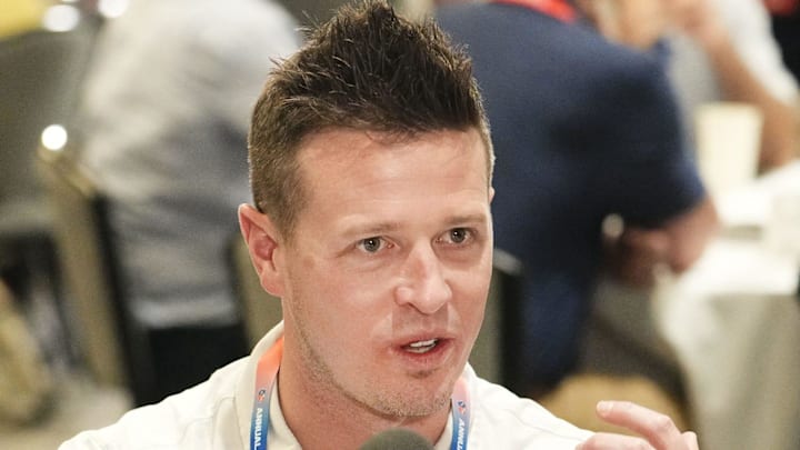 Arizona Cardinals head coach Mike LaFleur