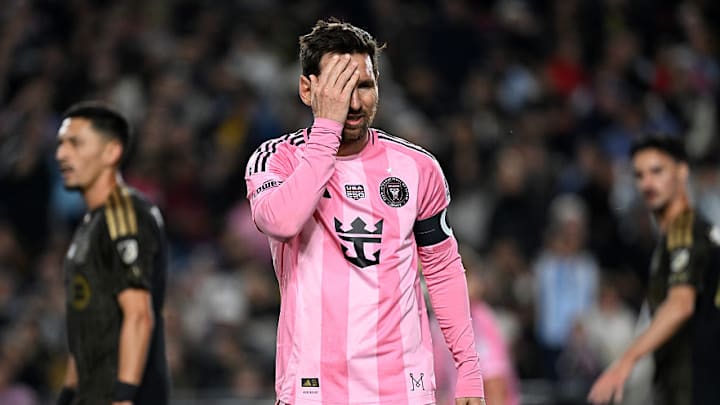 Lionel Messi could get nothing going against LAFC.
