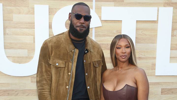 NBA star LeBron James and his wife, Savannah James. NBA star LeBron James and his wife, Savannah James.