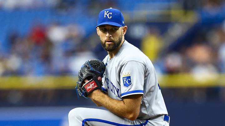 Kansas City Royals starting pitcher Michael Wacha Kansas City Royals starting pitcher Michael Wacha