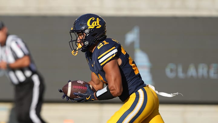 Cal wide receiver Jacob De Jesus Cal wide receiver Jacob De Jesus