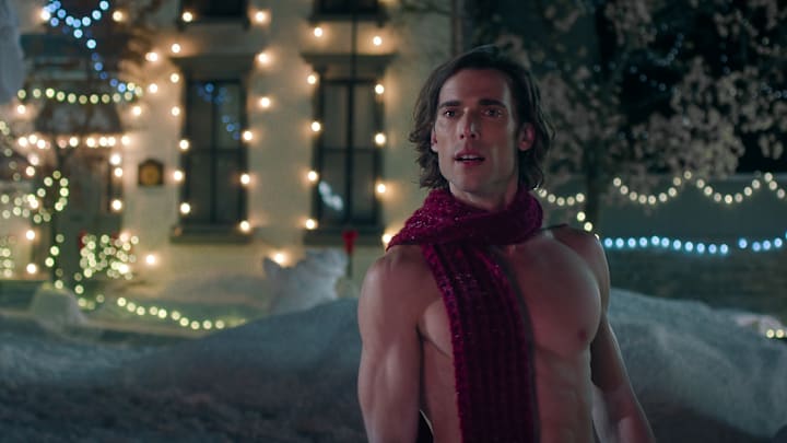 Hot Frosty. Dustin Milligan as Jack Snowman in Hot Frosty