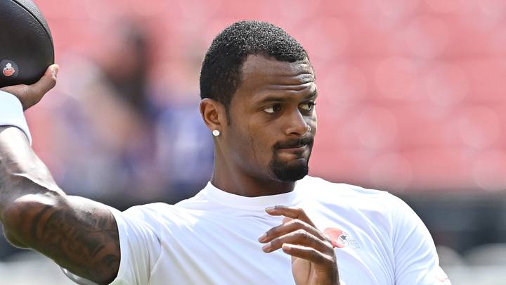 Cleveland Browns quarterback Deshaun Watson 