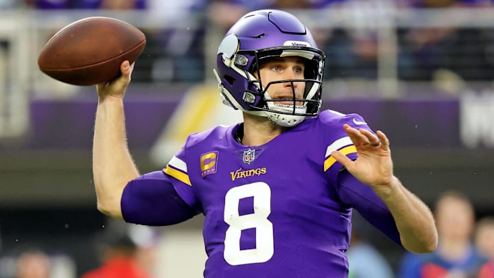 Minnesota Vikings quarterback Kirk Cousins