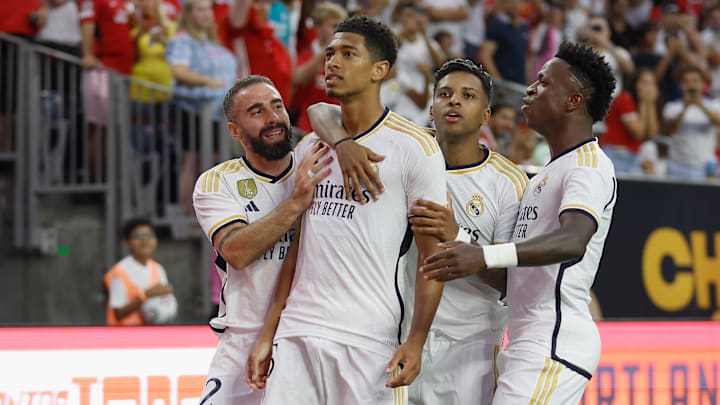 Reforço mais badalado na atual janela de transferências, Bellingham  abriu o placar contra o Manchester United e deve seguir no time