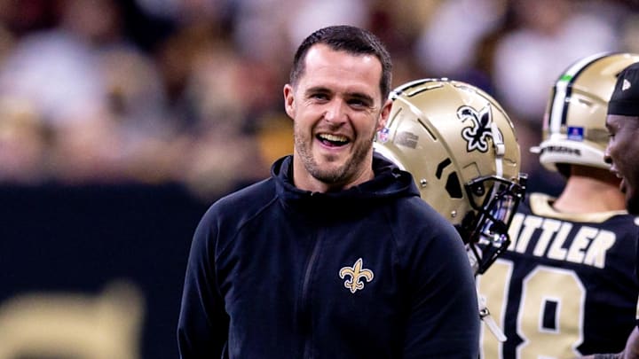  New Orleans Saints quarterback Derek Carr