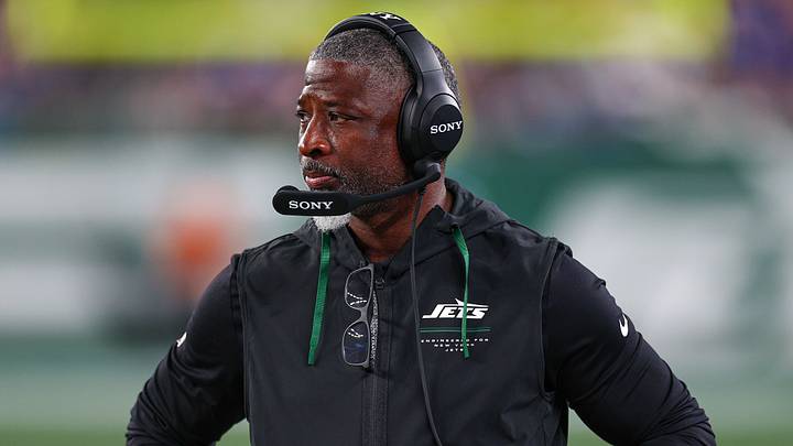 New York Jets head coach Aaron Glenn