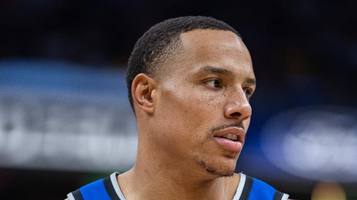 Orlando Magic guard Desmond Bane in the first half against the Indiana Pacers at Gainbridge Fieldhouse.