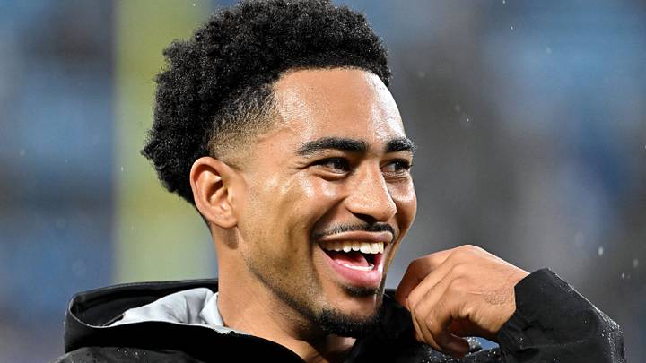 Carolina Panthers quarterback Bryce Young