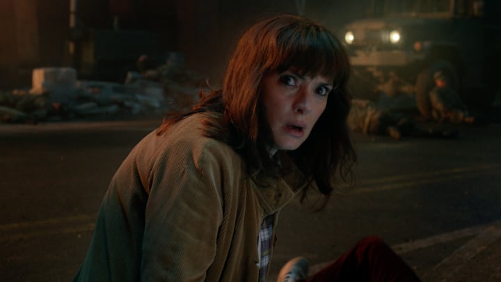 STRANGER THINGS. Winona Ryder as Joyce Byers in STRANGER THINGS