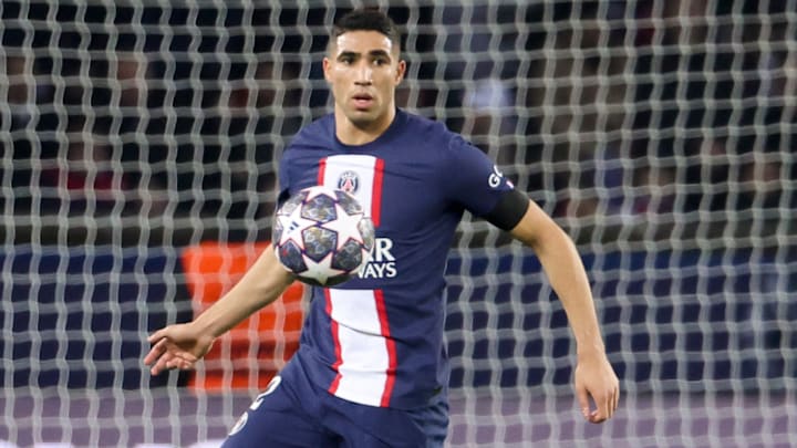 El marroquí Achraf Hakimi se incorporó al PSG en 2021