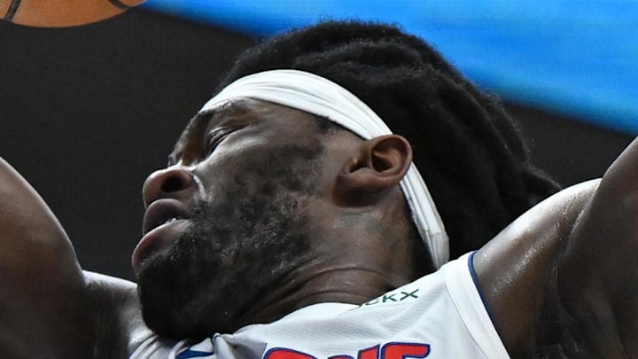 Mar 12, 2026; Detroit, Michigan, USA;  Detroit Pistons forward Isaiah Stewart (28) : Lon Horwedel-Imagn Images