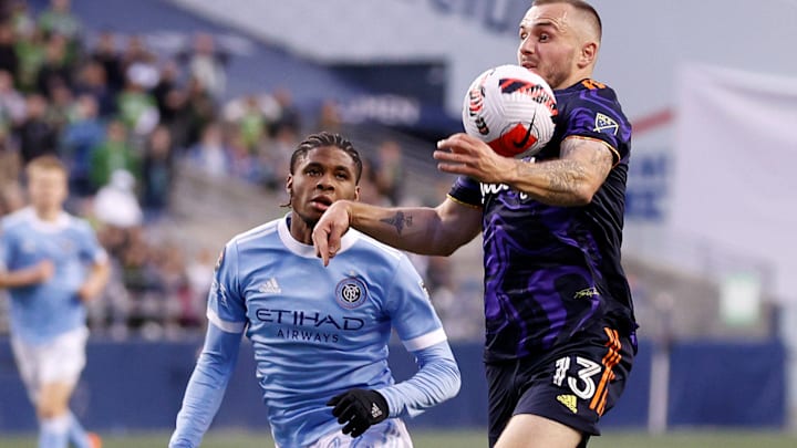 Tayvon Gray of NYCFC
