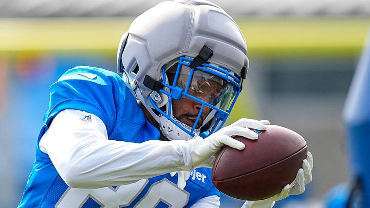 Detroit Lions wide receiver Cedrick Wilson Jr. (86). Detroit Lions wide receiver Cedrick Wilson Jr. (86).