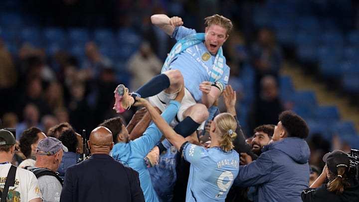 Camisa 7 foi capitão no último jogo dele no Eithad Stadium pelo City
