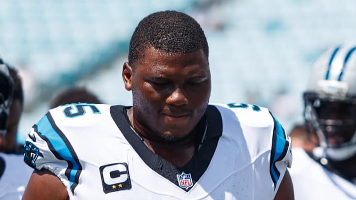 Carolina Panthers defensive lineman Derrick Brown