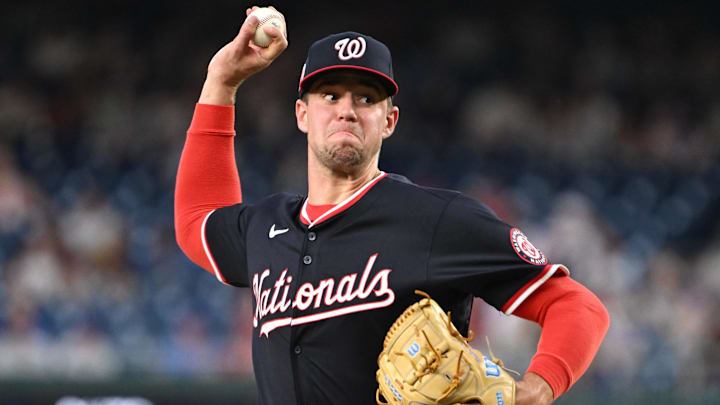 Washington Nationals pitcher Jackson Rutledge