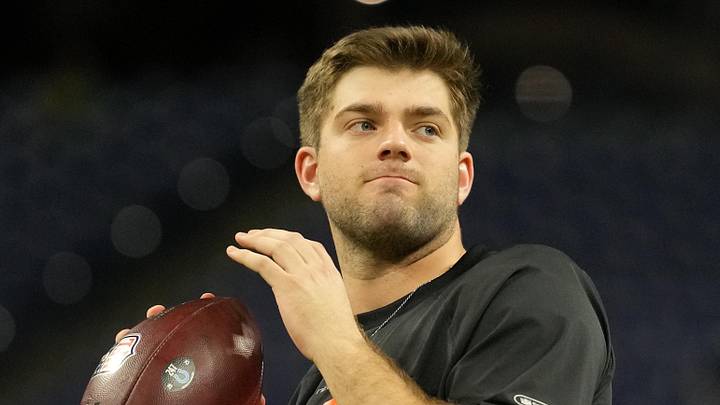 LSU quarterback Garrett Nussmeier