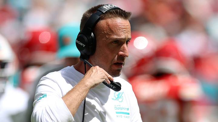 Miami Dolphins head coach Jeff Hafley