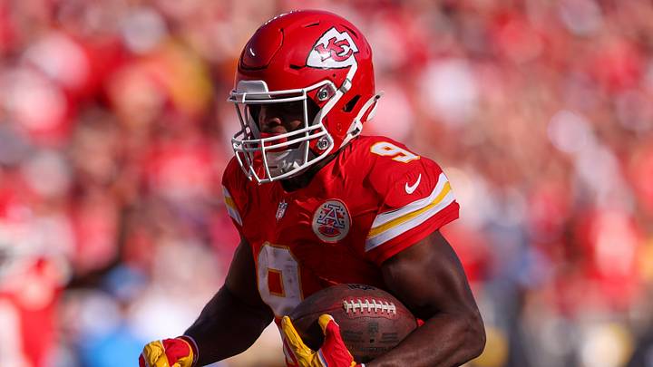 Kansas City Chiefs running back Kenneth Walker III