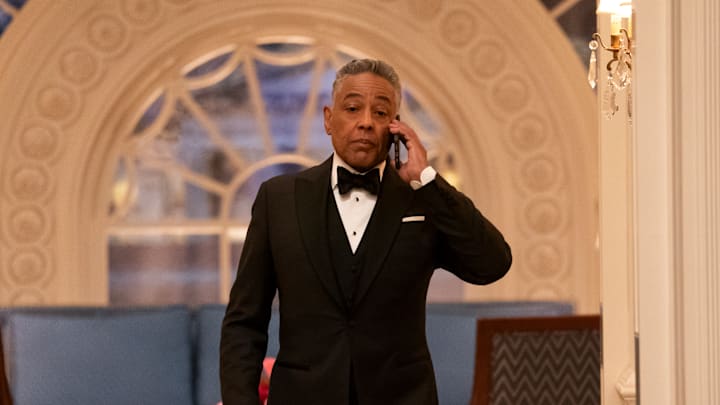 The Residence. Giancarlo Esposito as A.B. Wynter in episode 108 of The Residence. Cr. Jessica Brooks/Netflix © 2024