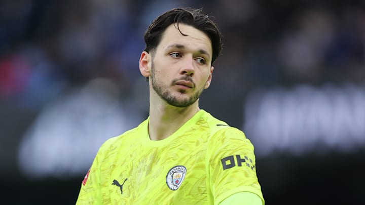 James Trafford has struggled horribly for minutes.