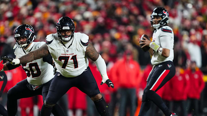 Tytus Howard and the entire Houston Texans offensive line will have their hands full on Sunday with Las Vegas Raiders star Maxx Crosby
