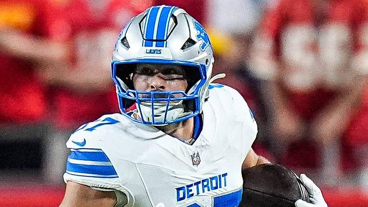 Detroit Lions tight end Sam LaPorta 