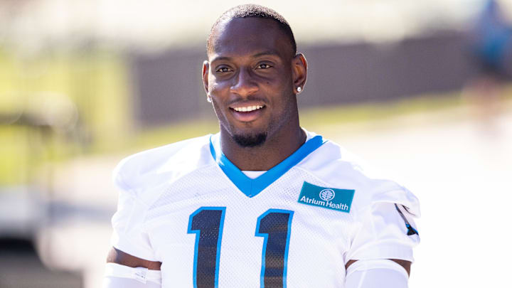 Carolina Panthers edge rusher Nic Scourton could miss the Week 3 matchup with the Atlanta Falcons. 