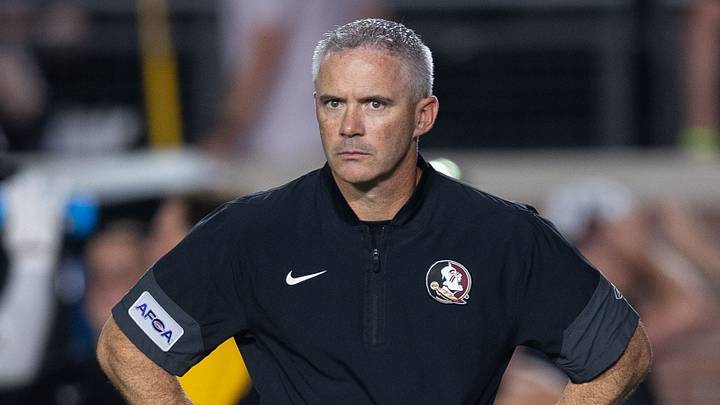 Florida State football coach Mike Norvell