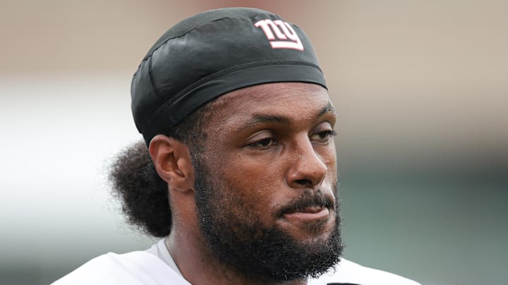 New York Giants - linebacker Kayvon Thibodeaux New York Giants - linebacker Kayvon Thibodeaux