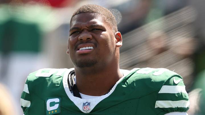 Former New York Jets defensive tackle Quinnen Williams Former New York Jets defensive tackle Quinnen Williams