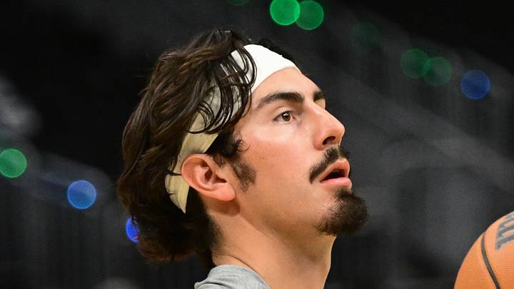Milwaukee Bucks forward Jaime Jaquez Jr. (24) warms up before game against the Minnesota Timberwolves at Fiserv Forum on Oct 5, 2026.