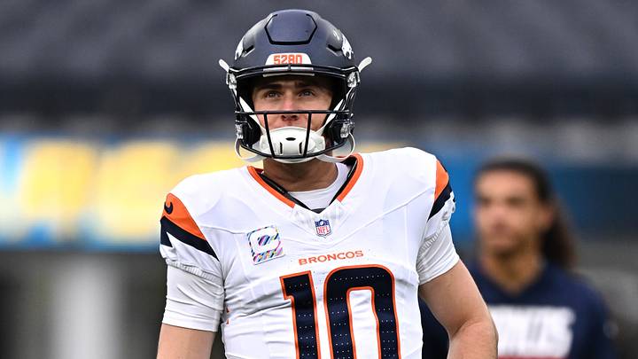 Denver Broncos quarterback Bo Nix Denver Broncos quarterback Bo Nix