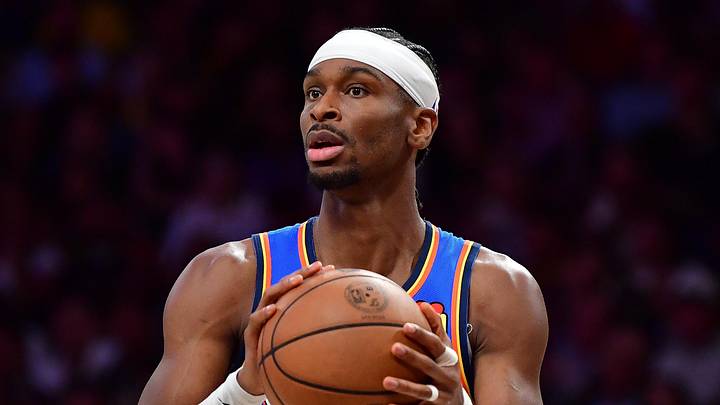 May 11, 2026; Los Angeles, California, USA; Oklahoma City Thunder guard Shai Gilgeous-Alexander (2) during the second half in game four of the second round of the 2026 NBA Playoffs at Crypto.com Arena. Mandatory Credit: Gary A. Vasquez-Imagn Images May 11, 2026; Los Angeles, California, USA; Oklahoma City Thunder guard Shai Gilgeous-Alexander (2) during the second half in game four of the second round of the 2026 NBA Playoffs at Crypto.com Arena. Mandatory Credit: Gary A. Vasquez-Imagn Images