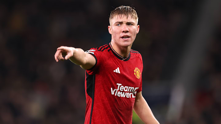 Hojlund is eyeing success in the Manchester derby this weekend Hojlund is eyeing success in the Manchester derby this weekend