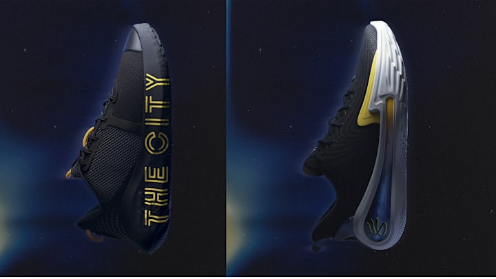 Stephen Curry's 6th and 12th sneakers celebrate Golden State Warriors fans. Stephen Curry's 6th and 12th sneakers celebrate Golden State Warriors fans.