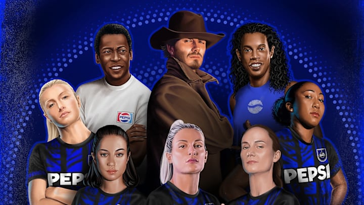 Pepsi past and present.