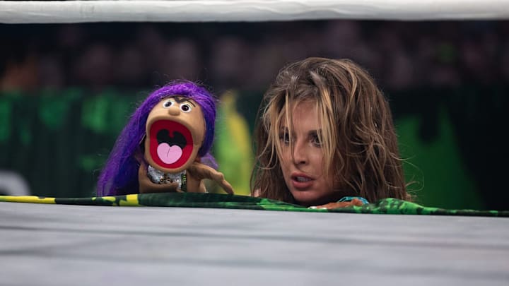 Harley Cameron and Mini Mone at Grand Slam Harley Cameron and Mini Mone at Grand Slam