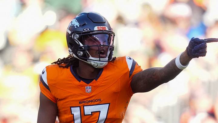 Denver Broncos wide receiver Lil'Jordan Humphrey Denver Broncos wide receiver Lil'Jordan Humphrey