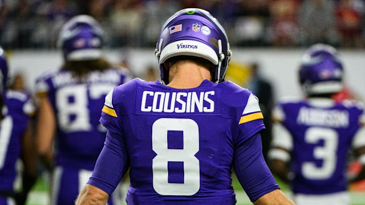 Minnesota Vikings quarterback Kirk Cousins