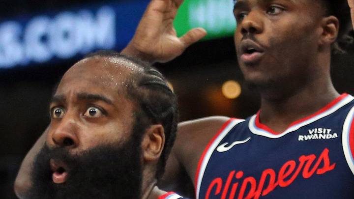 Dec 5, 2025; Memphis, Tennessee, USA; Los Angeles Clippers guard James Harden (1) : Petre Thomas-Imagn Images