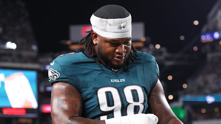 Eagles DT Jalen Carter was handed a hefty fine after spitting at Dak Prescott.