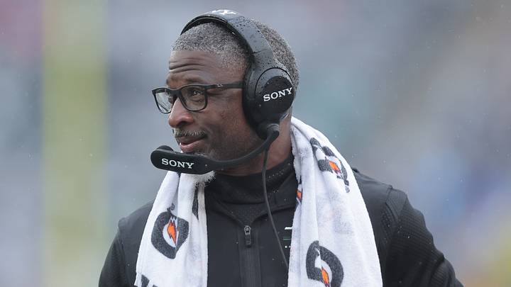 New York Jets head coach Aaron Glenn